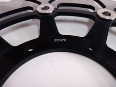 Диск тормозной передний на Honda CB F HORNET / ABS 600 07-13 CBR F / ABS 600 11-13 г.в. черный