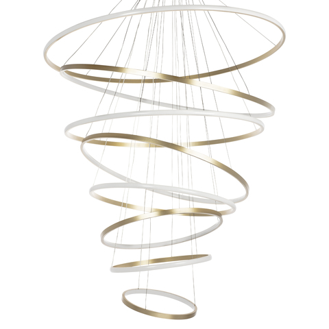 Подвесная светодиодная люстра Lightstar Rotonda 736483