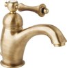 Cezares MARGOT-LSM1-01-Bi MARGOT-LSM1-01-Bi Смеситель для раковины однорычажный с донным клапаном, исполнение хром, ручка белая