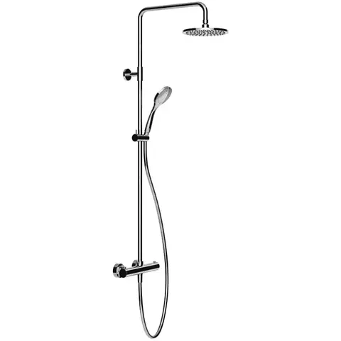 Gessi 35181#031 Gessi Emporio Emporio shower Настенный смеситель-термостат, душевая головка, переключатель, штанга, шланг, душ, цвет: Chrome
