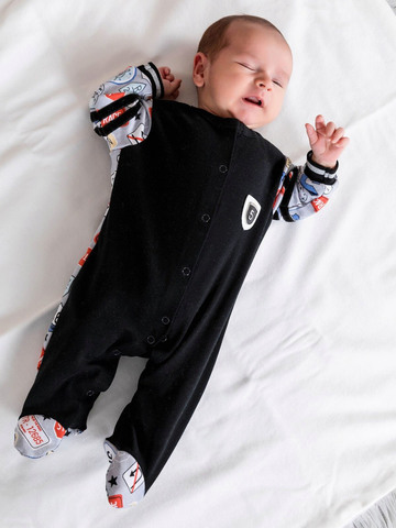 Хлопковый комбинезон на кнопках Luxury Baby "Спорт-5"