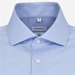 Сорочка мужская Seidensticker Slim Fit 01.693677-11 из оксфорда голубая