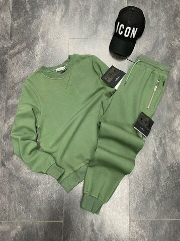 Штаны stone island 645962green