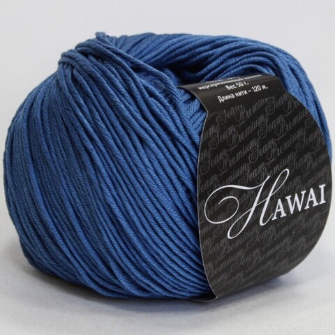 Пряжа Seam Hawai 312 синий джинс (уп.10 мотков)