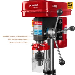 ЗУБР 450 Вт, 16 мм, вертикально - сверлильный станок (ЗСС-450)