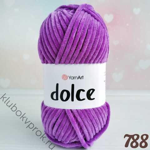 YARNART DOLCE 788, Яркий фиолетовый