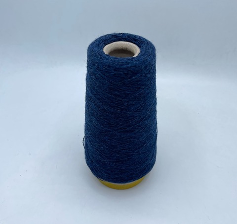 Loro Piana (пр.Италия), art.Cashmere, 2/27 1350м/100гр. 100%кашемир, цвет-Синий меланж, арт.27158