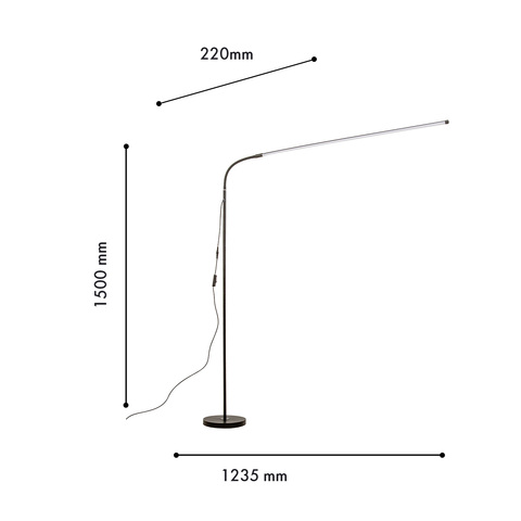 Торшер светодиодный Favourite MILD 4515-1F