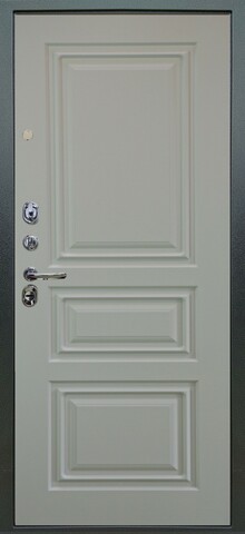 Теплая дверь входная Аргус Люкс 3К 2П Скиф/Скиф, 2 замка, 1,8 мм металл, (шоколад горький+милк софт) #3