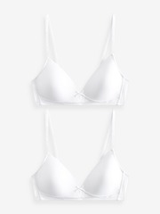 Бюстгалтер для девочки Next 911-487, 2 шт., Белый