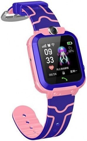 Детские умные часы Smart Baby Watch Q12 pink розовые