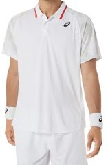 Поло теннисное Asics Court Graphic Polo-Shirt - brilliant white