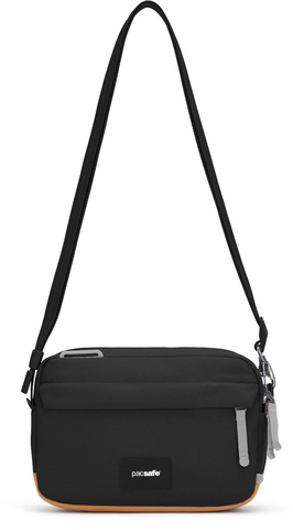 Картинка сумка городская Pacsafe GO Crossbody черная смола - 3