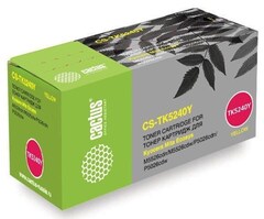 Картридж лазерный Cactus CS-TK5240Y-MPS желтый (6000стр.) для Kyocera Ecosys M5526cdn/M5526cdw/P5026cdn/P5026cdw