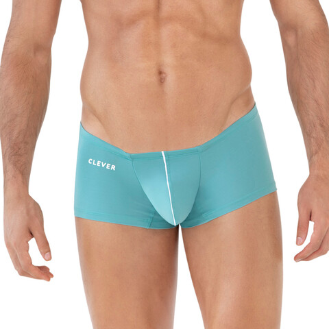 Мужские трусы хипсы бирюзовые Clever MENTE LATIN BOXER 161618