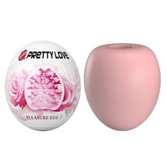 Розовый мастурбатор-яйцо Pleasure Egg I - 