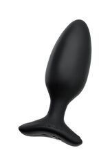 Черная анальная втулка LOVENSE Hush 2 (M) - 13,5 см. - 