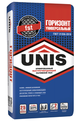 Наливной пол UNIS ГОРИЗОНТ УНИВЕРСАЛЬНЫЙ быстротвердеющий армированный комплексный  20 кг