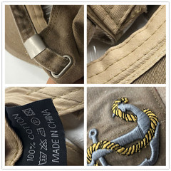 Купить Бейсболка в морском стиле с якорем (красная) в Магазине тельняшек