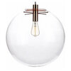 Светильник Glass Ball Ceiling Copper D50