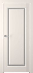Дверь Платинум 1 / Цвет Эмаль жемчуг / Мателюкс белый / Двери Belwooddoors
