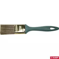 ЗУБР Аква КП-14, 38 мм, 1.5?, смешанная щетина пластмассовая рукоятка, плоская кисть (4-01014-038) (12 штук)