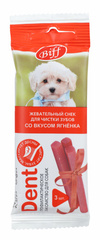 Titbit Dent лакомство жевательный снек для мини собак со вкусом ягненка 3шт