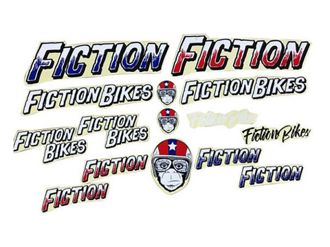 Набор наклеек Fiction Bmx 15шт