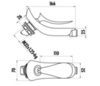 CREAVIT FOGLIA FG3501 Cмеситель для биде