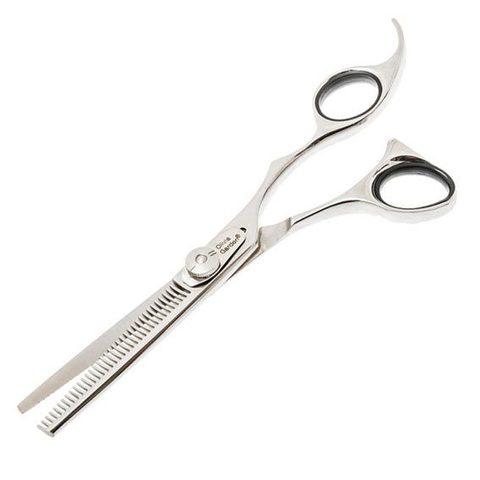 Профессиональные парикмахерские ножницы для стрижки Olivia Garden Silkcut 635 филировочные