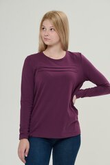 Лонгслив женский фиолетовый