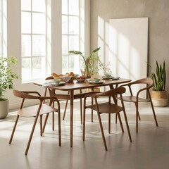 Обеденная группа «Стол Саванна + стулья Лугано»