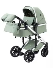 Детская коляска Luxmom F2A 2в1 (зеленый)