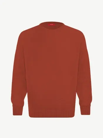 Джемпер оверсайз из экохлопка