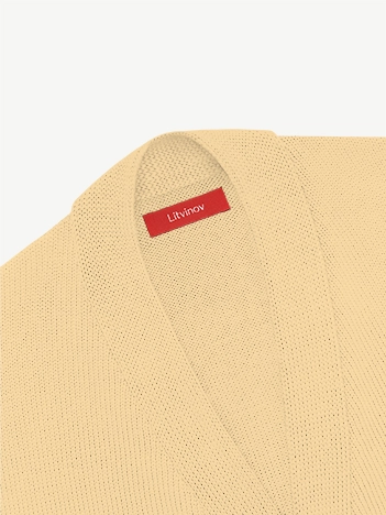 Кардиган с пуговицами из экохлопка