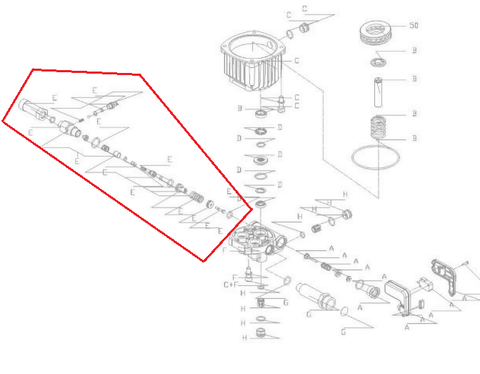 Выходная часть (байпас) для G149, G159