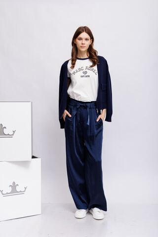 Marc Aurel Брюки широкие атласные