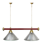 Лампа STARTBILLIARDS 2 пл. (плафоны зеленые,штанга золотая,фурнитура золото) фото №80