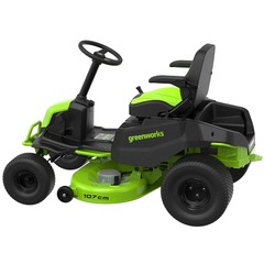 Трактор садовый Greenworks GC82LT107 82V (107 см) CrossoverT аккумуляторный