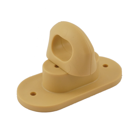 Скоба поворотная полимерная бежевая 400 шт*уп