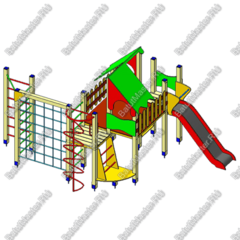 Детский игровой и спортивный комплекс «Весёлые Приключения»