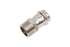 Соединитель Valtec нерж. сталь с нар.р. 28х1