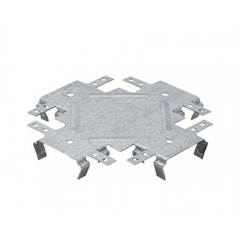 Соединитель одноуровневый ПП профиля (краб) 60х27 Кнауф 0,9мм