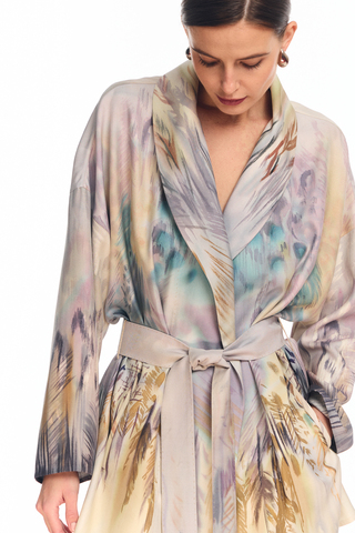 Жакет - кимоно свободного кроя