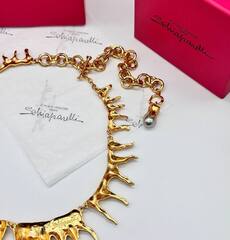 Колье шипы в стиле Schiaparelli