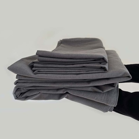 Комплект постельного белья 2 спальный Евро-стандарт BASALT, хлопок-лён