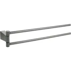 Полотенцедержатель рога 2-ой Fixsen Trend Graphite, FX-98002А