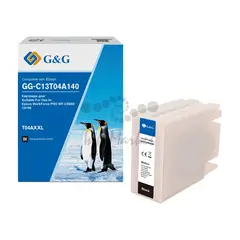 GG-C13T04A140 G&G струйный черный картридж для Epson WorkForce WF-C8190/WF-C8690 (11500стр)