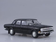 GAZ-24 Volga black 1:43 DeAgostini Auto Legends USSR Best #16