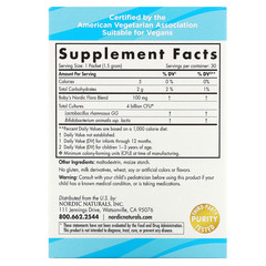 Nordic Naturals, Nordic Flora Baby's Probiotic Powder, Ages 6 Months - 3 Years, 4 Billion CFU, 30 Packets